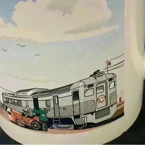 Great Northern Railway Other - Great Northern Railway Historical Society Coffee Cup Vintage 1998 Great Falls